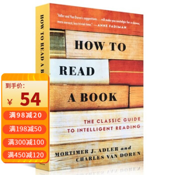 英文原版How to Read a Book 如何阅读一本书 Charles Van Do