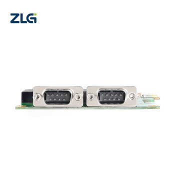 ZLG致远电子 工业级高性能PCIe接口CAN卡 智能CAN通讯卡 PCIe-9120I（绿色）