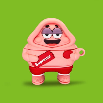 套freebuds4无线蓝牙耳机套freebuds 4代 粉色sup派大星收藏送挂钩