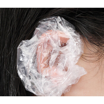 乐盒焗油耳罩美发工具用品一次性染发耳套理发店烫发专用防水pe透明