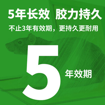 MEN WOO粘鼠板10张老鼠贴超强力大号沾占粘鼠贴毯一窝端灭捕鼠神器家商用