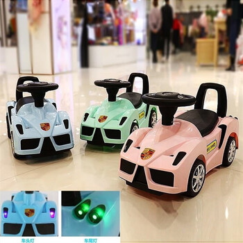 凯熙儿童四轮助步车带音乐宝宝滑行车四轮玩具妞妞摇摆溜溜车童车批发