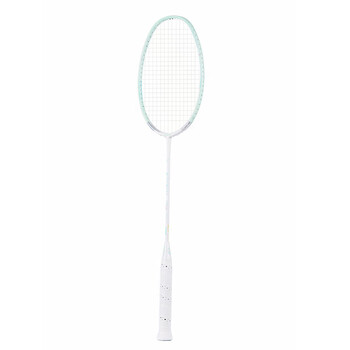 川崎（KAWASAKI）羽毛球拍单拍全碳素超轻专业耐用型6U疾氢主义H2青白（已穿线）