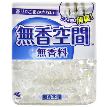 小林制药（KOBAYASHI）无香空间315g空气清新剂家用清洁除臭剂室内固体房间厕所消味除臭