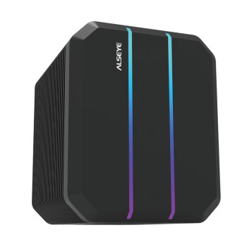 ALSEYE奥斯艾 风冷cpu散热器 M90-B 电脑组件 4热管双塔式双平台扣具 低躁音风扇ARGB 黑色