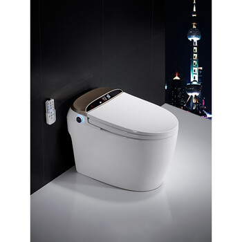 智能马桶一体德国一体式全自电动无水箱遥控坐便器翻盖墙排小户型y a