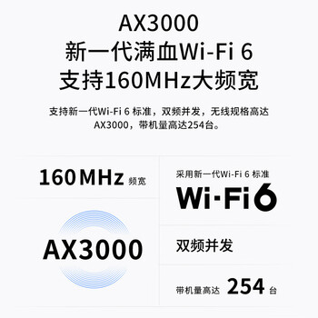 普联（TP-LINK） WIFI6 吸顶AP路由器AX3000双频5G千兆别墅酒店商用全屋WiFi覆盖大功率TL-XAP3000GC-PoE/DC易展版
