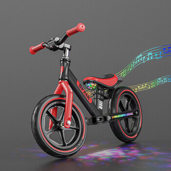 迪士尼官方旗舰款kk平衡车儿童1-3-6岁2无脚踏女孩宝宝学步滑行车滑步