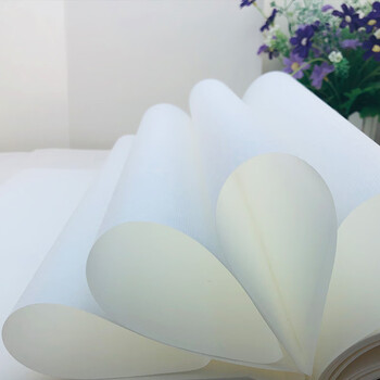 芬尚 文房四宝之宣纸 半生半熟宣四尺三开 加厚特净豆腐宣毛笔书法国画练习作品用68*46cm/50张 芬尚 文房四宝之宣纸 半生半熟宣四尺三开 加厚特净豆腐宣毛笔书法国画练习作品用68*46cm/50张