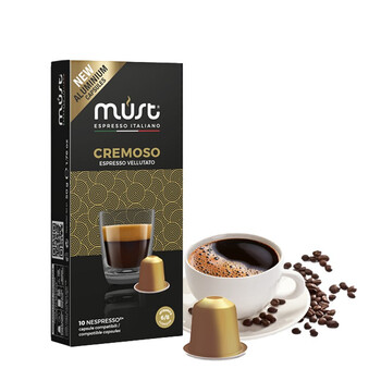 LOOCI意大利进口意式浓缩胶囊咖啡金标十颗装50G Nespresso胶囊机适用