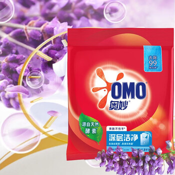 奥妙（OMO）洗衣粉 深层洁净洗衣粉1.8KG+奥妙洗衣粉500g*2(两种香味随机) 