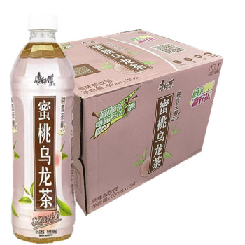 康師傅飲料蜜桃烏龍冰茶500mlx15瓶整箱茶飲品15瓶