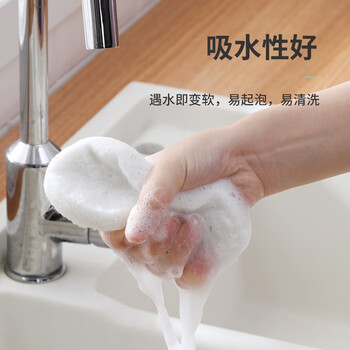 LYNN长柄百洁布清洁刷子 浴缸刷瓷砖刷墙刷台面刷不伤釉面地板刷1只装
