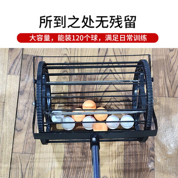 未止乒乓球捡球器滚筒便捷可伸缩网球拾球器滚轮捡球器