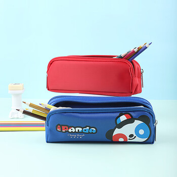 中华(Chung Hwa)熊猫系列笔袋大容量学生笔袋/多功能文具盒/红色单层铅笔收纳盒 六一儿童节礼物P2003-3 中华(Chung Hwa)熊猫系列笔袋大容量学生笔袋/多功能文具盒/红色单层铅笔收纳盒 六一儿童节礼物P2003-3