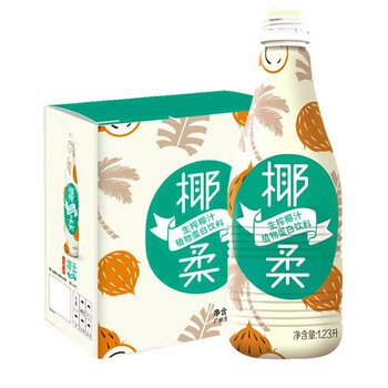 橙央chengyang椰柔生榨椰汁植物蛋白饮料椰奶汁椰浆饮料椰柔生榨椰汁