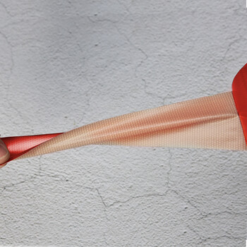 TANOSEE乐如诗进口布基胶带台风地毯固定管道修补窗户防水防油防风密封胶布宽50mm×25m红色1个TSCC50RE