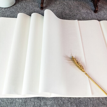 芬尚 文房四宝之宣纸 半生半熟宣四尺三开 加厚特净豆腐宣毛笔书法国画练习作品用68*46cm/50张 芬尚 文房四宝之宣纸 半生半熟宣四尺三开 加厚特净豆腐宣毛笔书法国画练习作品用68*46cm/50张