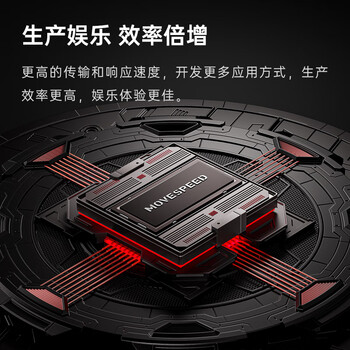 移速（MOVE SPEED） 1TB 移动固态硬盘 (PSSD) ssd移动硬盘 高速颗粒手机直连读数高达2000MB/S 外接电竞游戏大容量