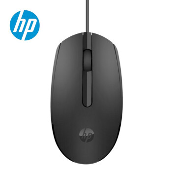 惠普（HP）M10有线鼠标 USB接口笔记本台式电脑一体机通用办公鼠标 联想戴尔华为华硕电脑通用 黑色10支装