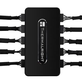 Thermalright(利民) FAN HUB  Controller REV.A 10口控制器支持PWM温控 散热配件