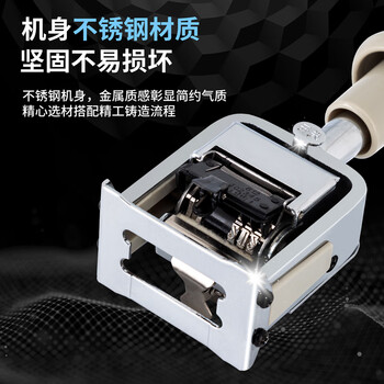 得力（deli）3位财务办公自动号码机/打码机 盖印清晰 财务用品 办公用品 77333