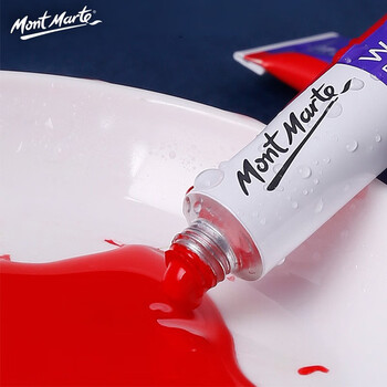 蒙玛特(Mont Marte)水彩颜料12色8ml 高级水彩画颜料美术画画可水洗颜料套装 艺术家专业古风色彩绘画颜料V速写素描 蒙玛特(Mont Marte)水彩颜料12色8ml 高级水彩画颜料美术画画可水洗颜料套装 艺术家专业古风色彩绘画颜料V速写素描