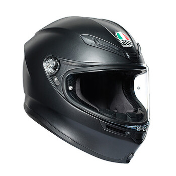 agv k6摩托车头盔男四季机车赛车全盔防雾夏季安全帽 matt-black l