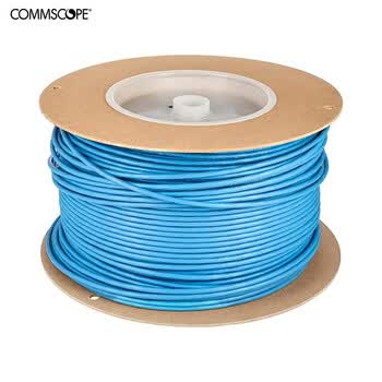 COMMSCOPE康普网线 安普网线六类非屏蔽网线305米CAT6网线箱线 CM阻燃 24AWG蓝色1859620-6 COMMSCOPE康普网线 安普网线六类非屏蔽网线305米CAT6网线箱线 CM阻燃 24AWG蓝色1859620-6
