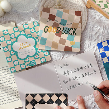 狮洛德 贺卡明信片小清新创意卡通生日祝福卡邀请卡留言手写小卡片6张带信封 狮洛德 贺卡明信片小清新创意卡通生日祝福卡邀请卡留言手写小卡片6张带信封
