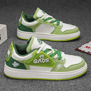 鸿星尔克断码国潮轻奢高端潮鞋24新款百搭情侣板鞋青年户外老爹男鞋白