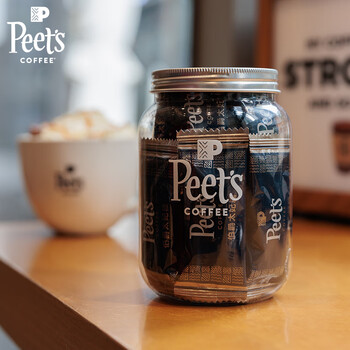 Peet's Coffee皮爷peets 伯爵太妃糖扁桃仁杏仁焦糖网红独立包装 15颗*3罐