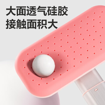 得力坐姿矫正器可隐藏学生写字姿势纠正器儿童防低头驼背近视桌面书写免安装开学文具生日礼物粉