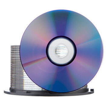 紫光（UNIS）DVD+R DL 可打印光盘空白光盘8速大容量8.5G刻录盘光碟单面双层桶装50片