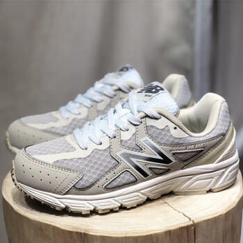 新百伦nb女鞋复古老爹鞋轻便跑步鞋运动鞋防滑w4官方旗舰店480ms5米色