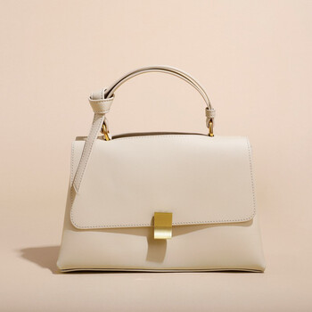 touchmiss轻奢品牌奢侈品包包通勤斜挎包百搭小众设计包牛皮女包手提