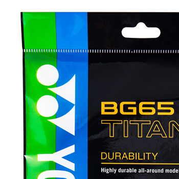 YONEX尤尼克斯羽毛球线耐打型高张力比赛训练力量型BG65Ti-001红色 YONEX尤尼克斯羽毛球线耐打型高张力比赛训练力量型BG65Ti-001红色