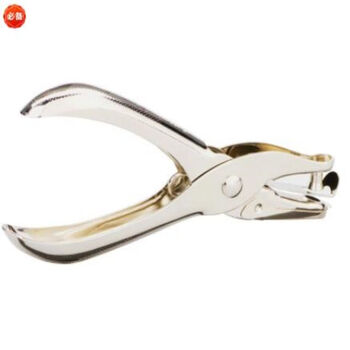 得力(deli)0114 6mm手握式全金属单孔打孔器打孔机银色单孔 12个装 得力(deli)0114 6mm手握式全金属单孔打孔器打孔机银色单孔 12个装