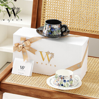 物取（WOOCH）陶瓷咖啡杯结婚礼物新婚礼盒乔迁伴手礼情侣杯子对杯伴手礼订婚