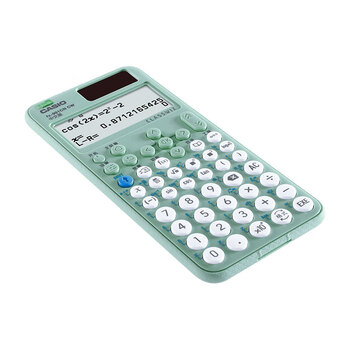 卡西欧（CASIO）fx-991CNCW科学函数计算器升级款大学生物理化学生物竞赛考试学习专用薄荷绿色（新老品随机发货）