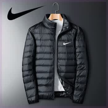 耐克nike2023秋冬季男款轻薄鸭绒羽绒服薄款男士立领防风保暖短款外套