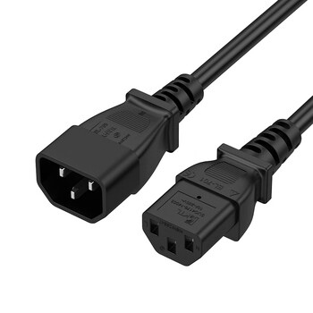 CABLE CREATION DZ283 PDU服务器电源延长线C13转C14品字尾10A纯铜芯三孔三插线机柜机房UPS适用主机电饭煲 1.5米 CABLE CREATION DZ283 PDU服务器电源延长线C13转C14品字尾10A纯铜芯三孔三插线机柜机房UPS适用主机电饭煲 1.5米