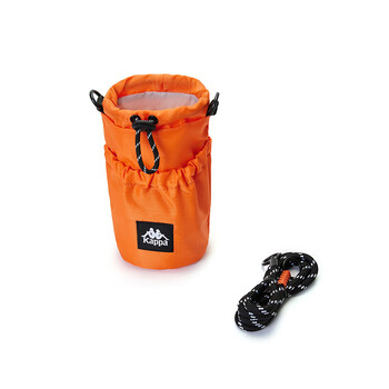 卡帕（Kappa）单肩包男女织唛长筒包户外休闲斜挎包K0EX8BD15