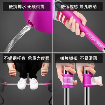 美丽雅旋转拖把带桶一套共2拖洗脱一体布家用一拖净免手洗地拖吸水墩布