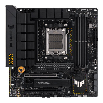 华硕TUF GAMING B650M-PLUS 重炮手主板 支持 CPU 9700X/9600X/7500F(AMD B650/socket AM5)