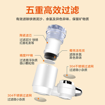 九阳(Joyoung)JYW-T03 1机4芯套装前置净水器水龙头台式净水机家用厨房过滤器自来水可视化可清洗滤芯 九阳(Joyoung)JYW-T03 1机4芯套装前置净水器水龙头台式净水机家用厨房过滤器自来水可视化可清洗滤芯