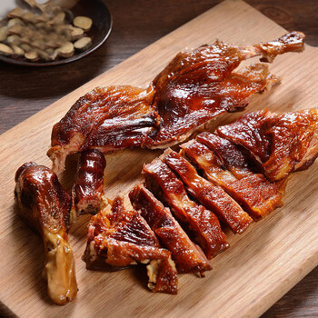 刻凡湖南烟熏腊鸭5只四川农家烟熏腊鸭子整只腊肉鸭腿湘西风干腊咸鸭