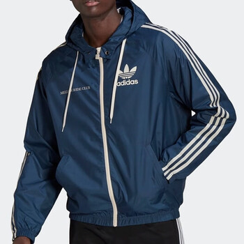 阿迪达斯(adidas) 三叶草新款男装运动休闲夹克外套 hl9281 xs
