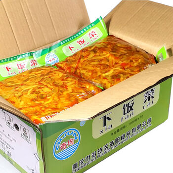 xywlkj涪陵榨菜浩阳下饭菜1000g2斤重庆特产奇均榨菜丝麻辣下饭开胃菜