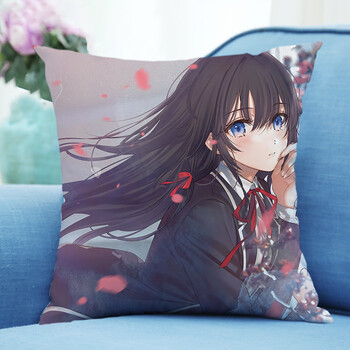 佰格森春物周边雪之下雪乃抱枕春物周边二次元长条枕动漫方形坐垫方形